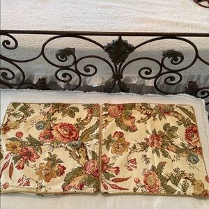Pair of Pottery Barn Katherine Palampore Floral Botanical Pillow Covers
